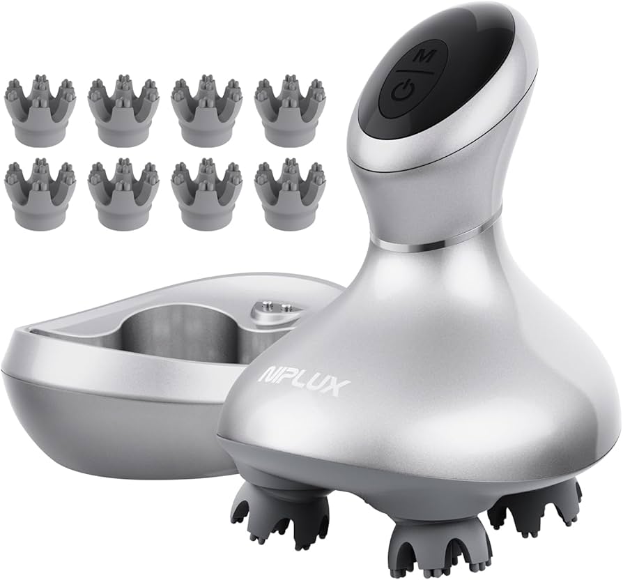 Amazon | 【博士監修】NIPLUX HEAD SPA 電動頭皮ブラシ 株式会社日創