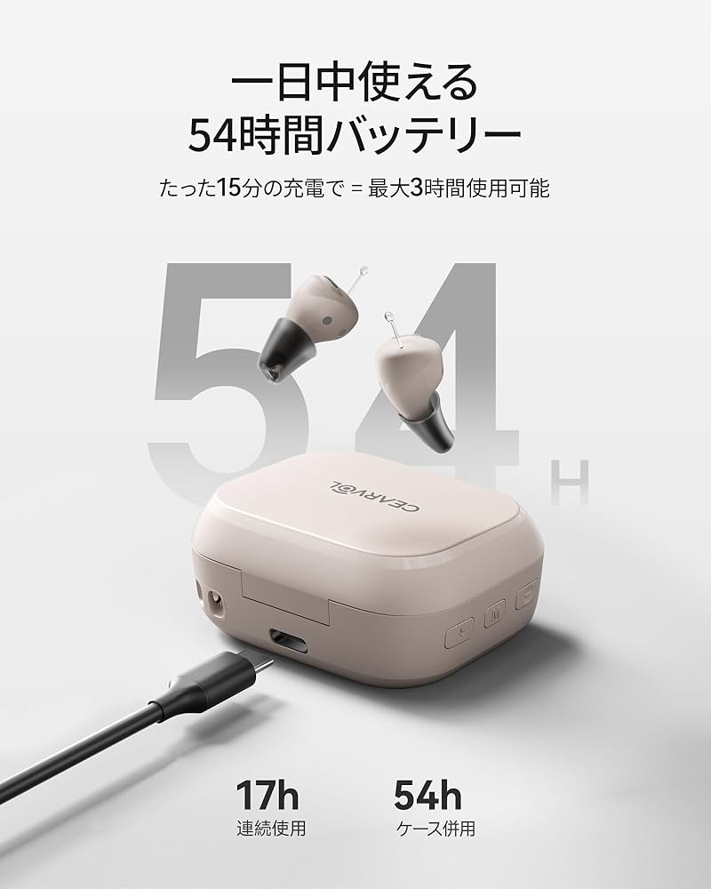 Amazon.co.jp: 【Cearvol Nano】集音器 高齢者向け ケース操作 30dB