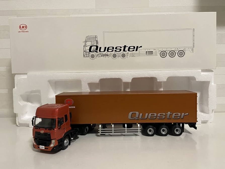 Amazon | 京商 1/50 UDトラックス クエスター セミトレーラー 海外