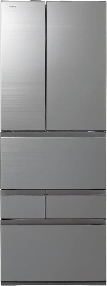 Amazon.co.jp: 東芝 冷蔵庫 幅68.5㎝ 601L フレンチドア GR-V600FZ(ZH