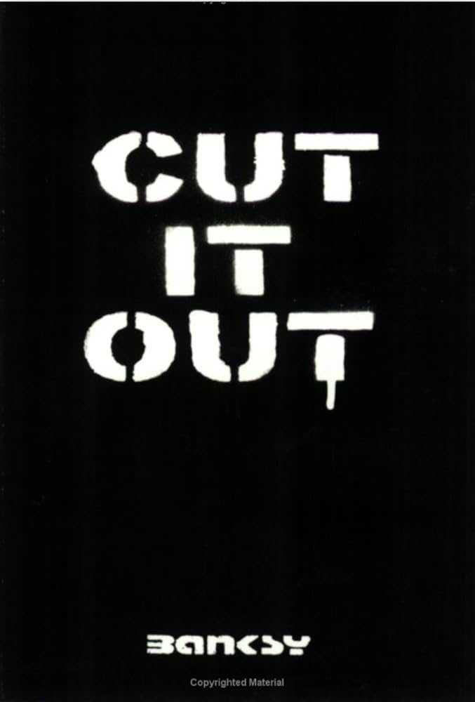Amazon | Cut It Out (Cut it Out: Banksy) | Banksy | Techniques