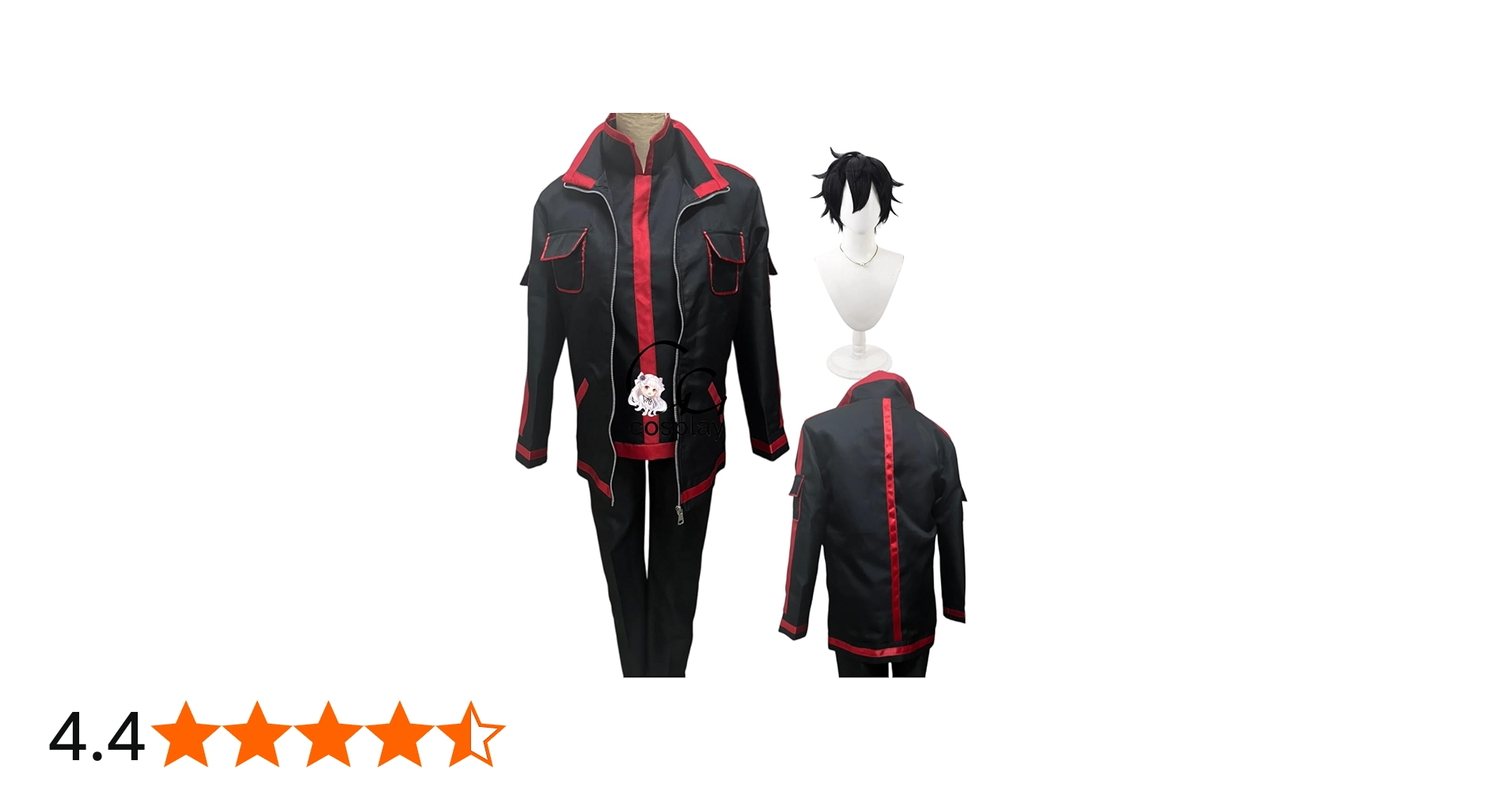 Amazon.co.jp: GGcosplay 桃源暗鬼 淀川真澄 コスプレ衣装/ウィッグ/靴