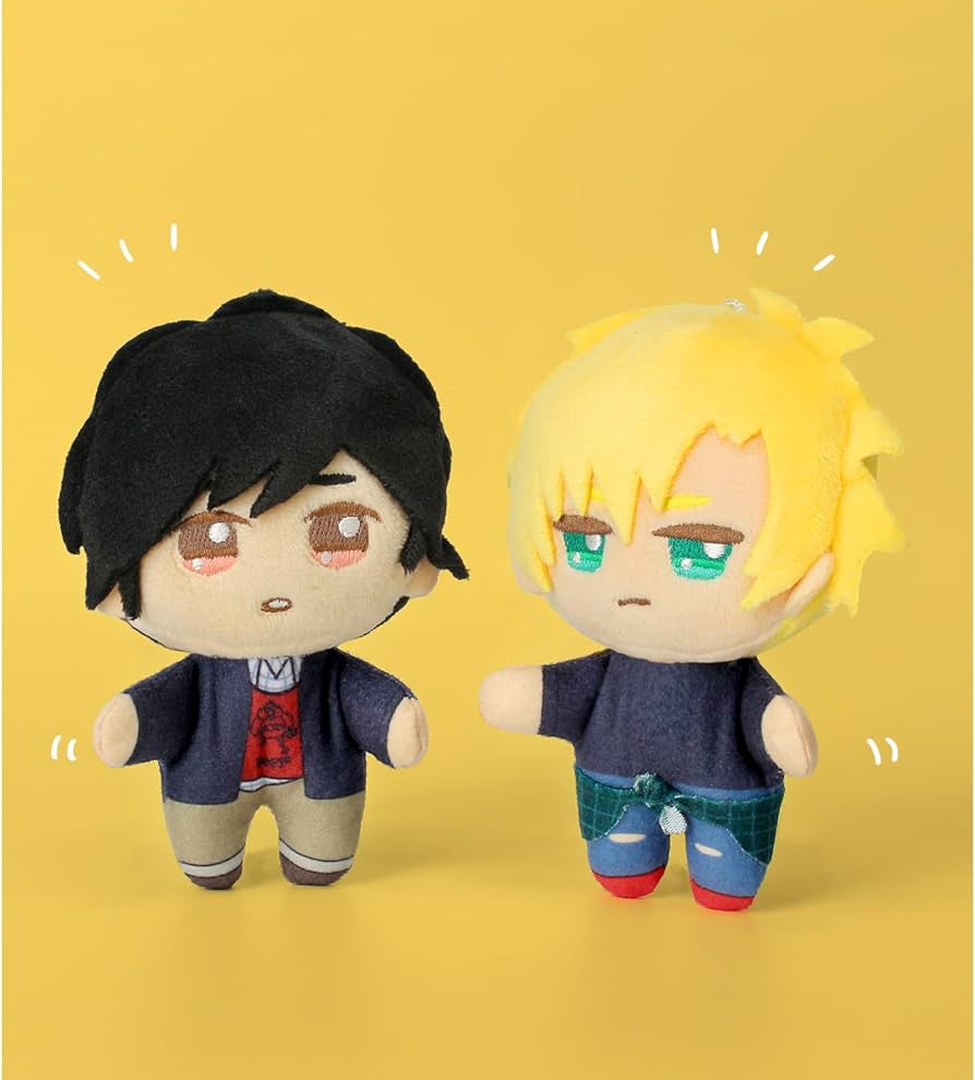 Amazon.co.jp: BANANA FISH ちょこんと! ぬいぐるみマスコットセット