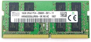 SK HYNIX 16GB 2RX8 DDR4 SO-DIMM PC4-21300 2666MHZ Memory Module