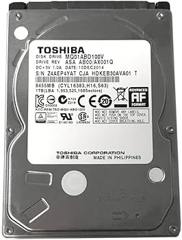 Amazon.com: Toshiba 1TB 5400RPM 8MB Cache SATA 3.0Gb/s 2.5 inch