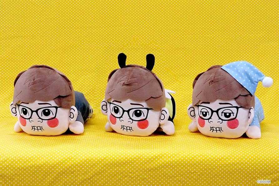 Amazon.co.jp: ヒカキン HIKAKIN くてんこ ぬいぐるみ 約30