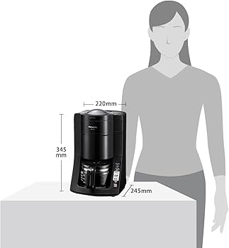 Amazon | パナソニック 沸騰浄水コーヒーメーカー 全自動タイプ 670ml