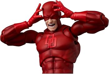 Amazon.com: MAFEX No.223 Daredevil Comic Ver. Total Height: Approx