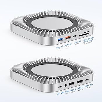 Amazon | Mac Mini M4 対応ハブ RayCue USB-Cハブ 10-in-1 -NVMe SSD
