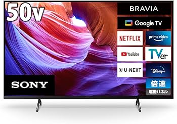 Amazon | ソニー 50V型 4K 液晶 X85Kシリーズ テレビ ブラビア KJ
