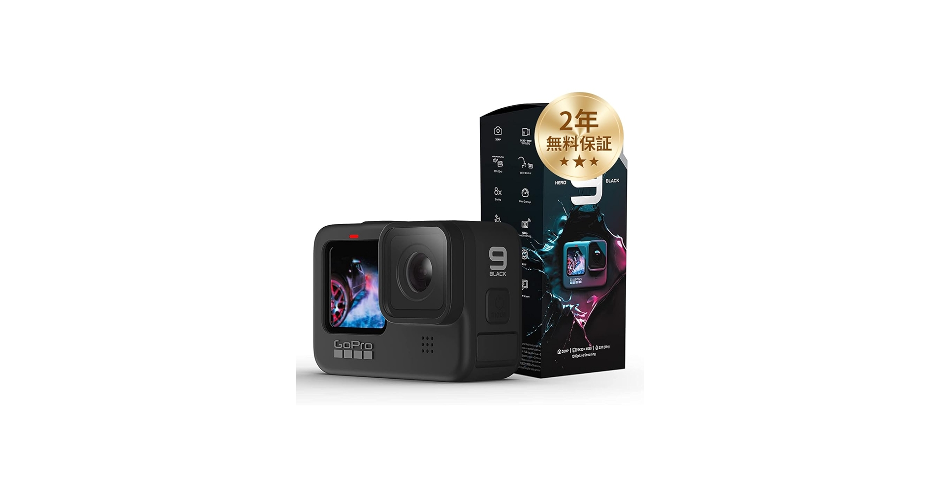 Amazon | 【整備済み品】 GoPro HERO9 Black アクションカム
