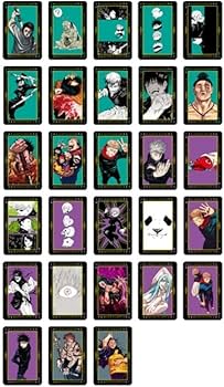 Amazon.co.jp: 呪術廻戦 箔押しトランプ 箔押しBOX付き キャラクターズ