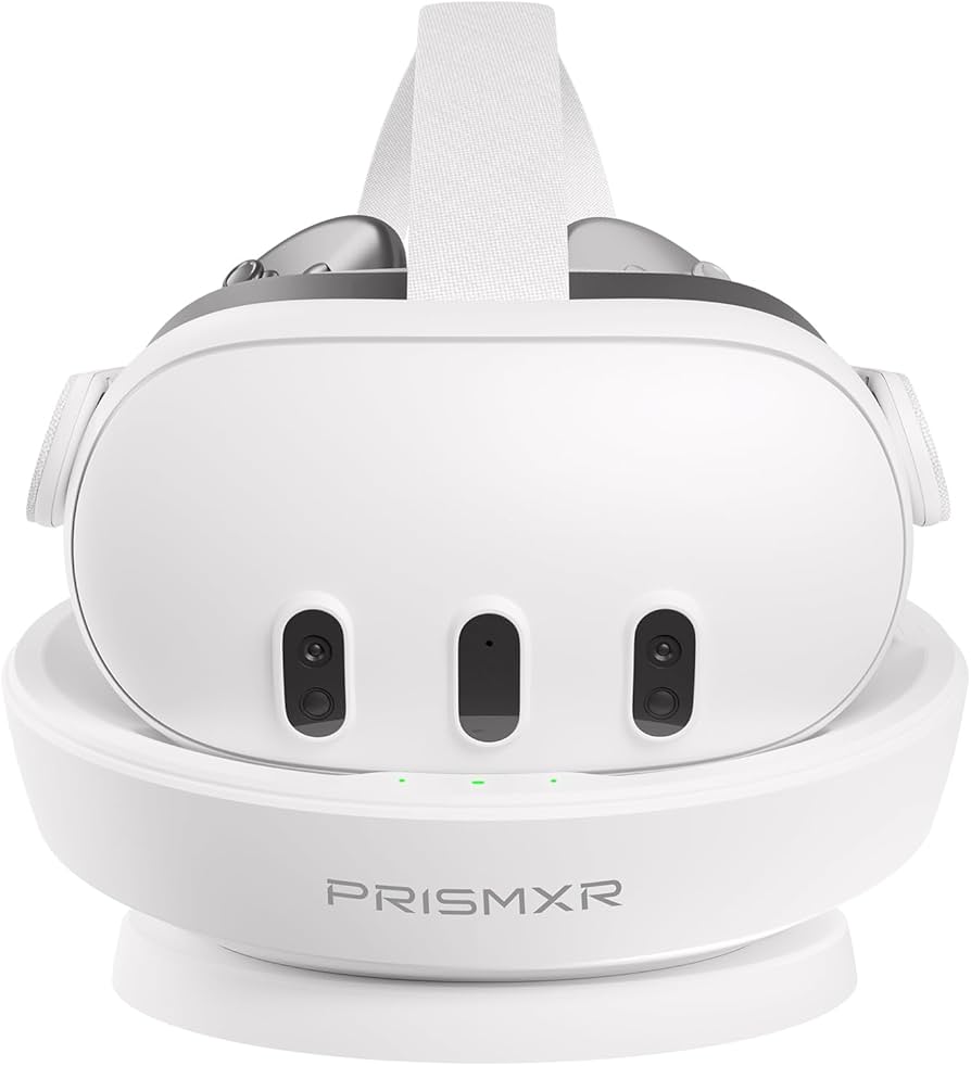 Amazon.co.jp: PRISMXR VR用充電ドック 磁気吸着式 Quest3と互換性あり
