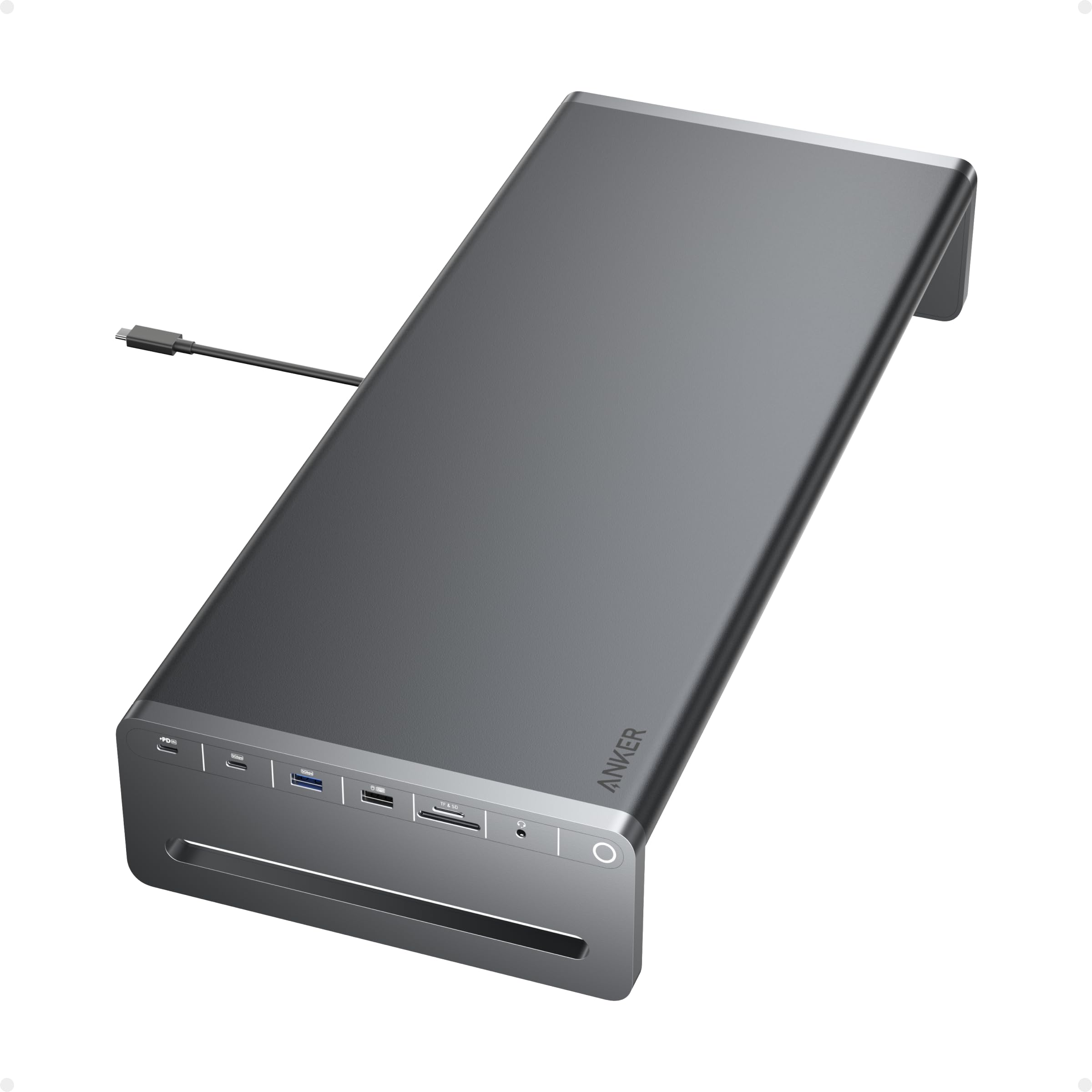 Amazon.com: Anker USB C Hub, 10-in-1 Aluminum Monitor Stand with