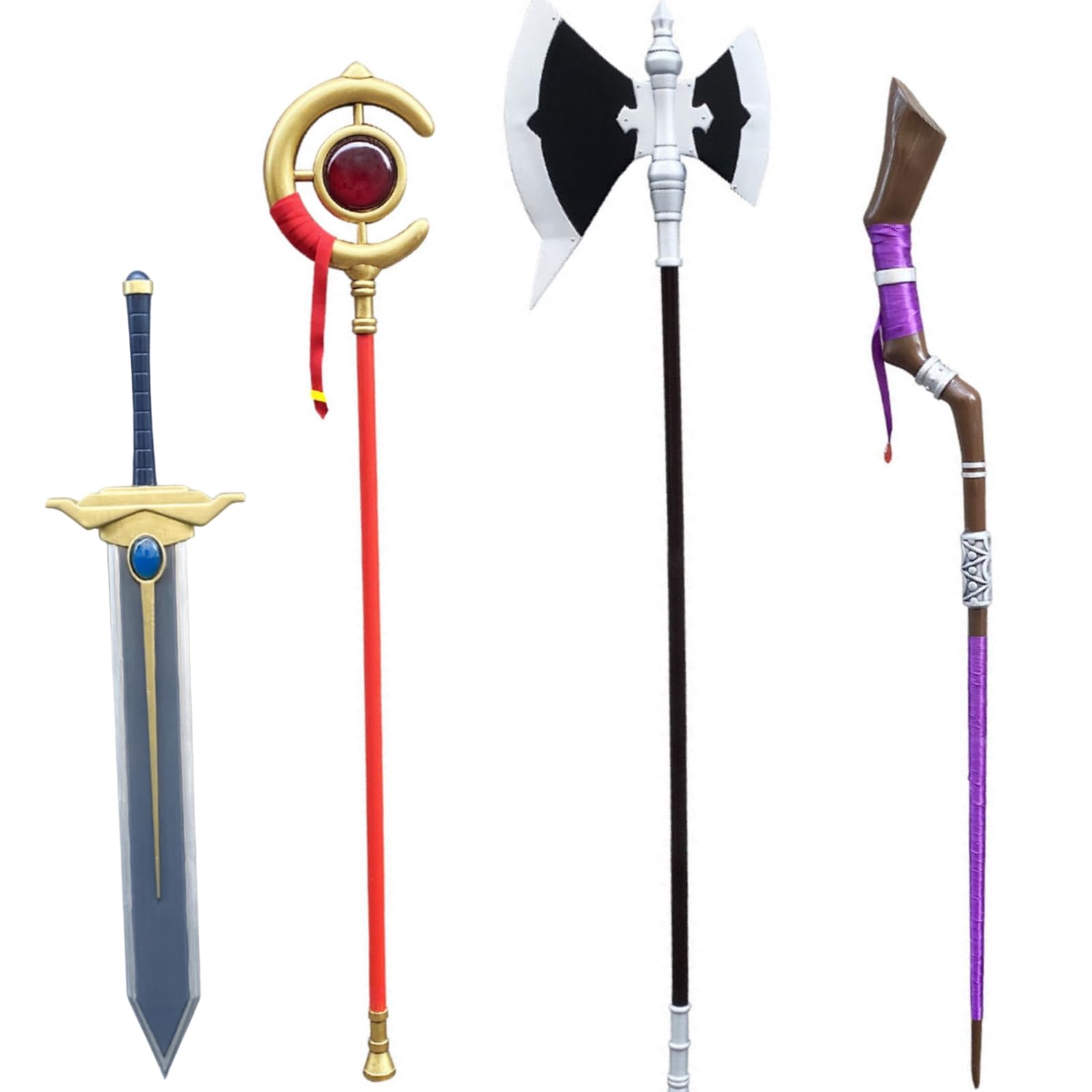 Amazon.co.jp: [Hushan] フリーレン フェルン コスプレ 杖 葬送の