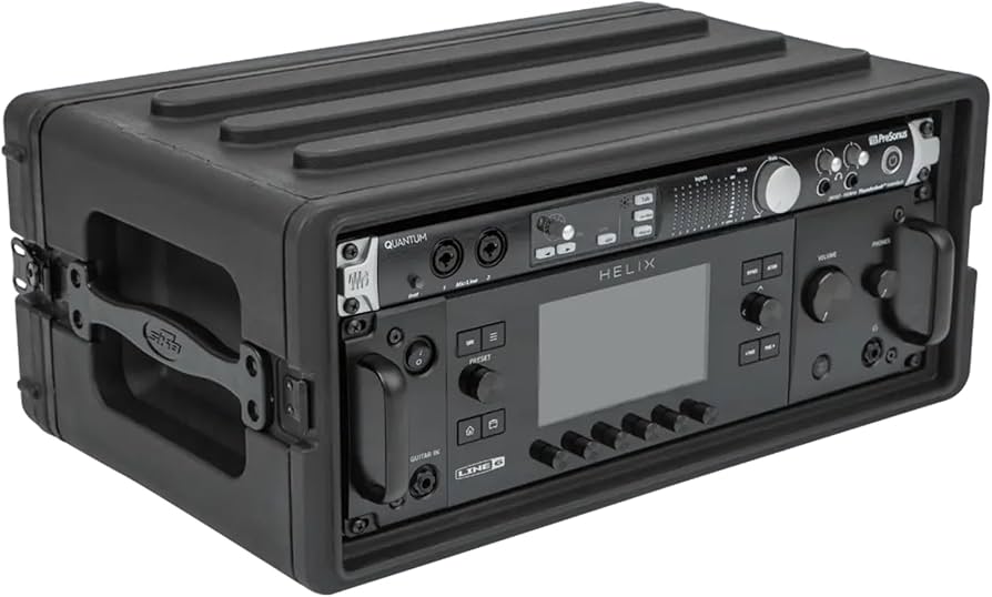 Amazon | SKB (エスケービー) 樹脂製ラックケース 1SKB-R4S | 機材