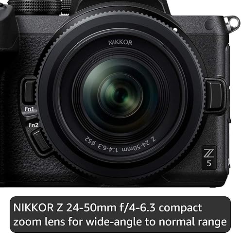 Amazon.com : Nikon Z 5 with Compact Zoom Lens | Our most compact