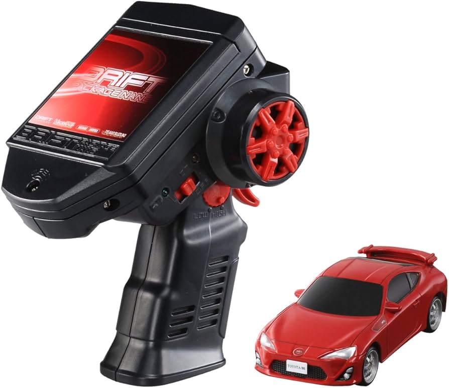 Amazon.co.jp: ドリフトパッケージナノ 06 トヨタ86 レッド : おもちゃ