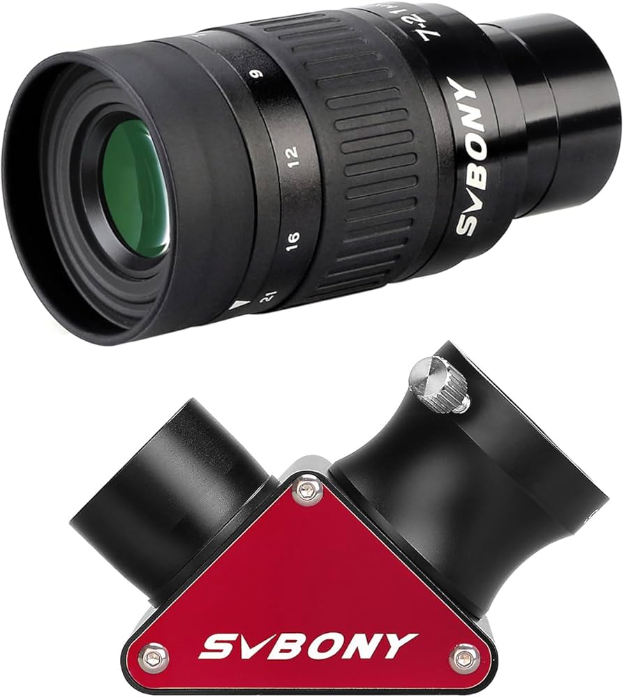 Amazon.com : SVBONY SV135 Zoom Eyepiece with SV188P Dielectric