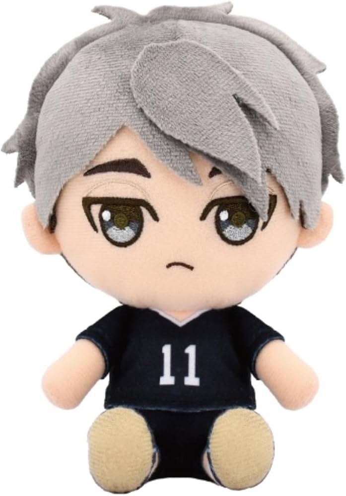 Amazon.co.jp: ハイキュー!! 宮治 Chibiぬいぐるみ : おもちゃ