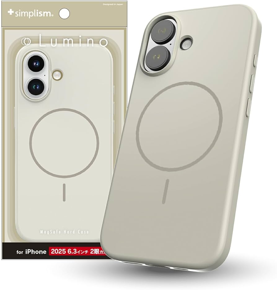 Amazon.co.jp: Simplism シンプリズム iPhone 17 [Lumino] MagSafe対応