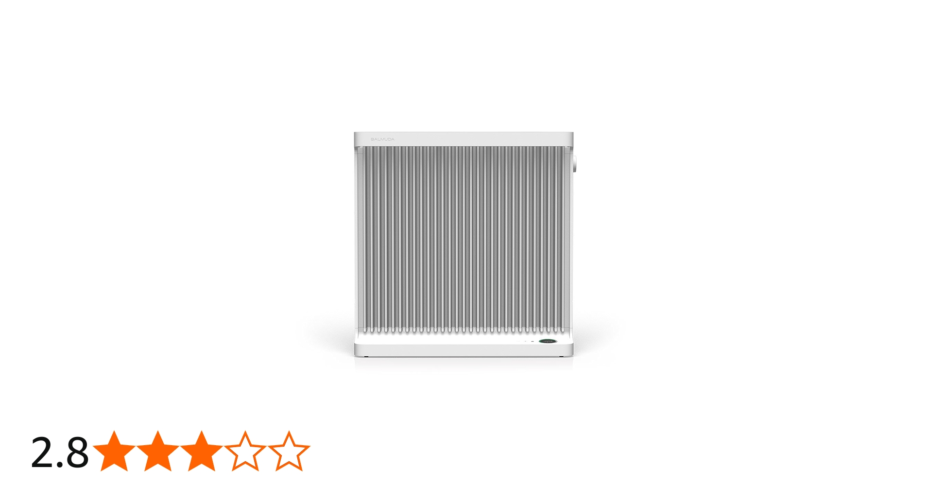 Amazon.co.jp: Balmuda ESH-1100SD-GW Bedroom Heater 2 (Smart Heater