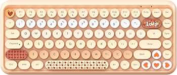 Amazon.co.jp: Ajazz 308i ブルートゥース タブレット用キーボード