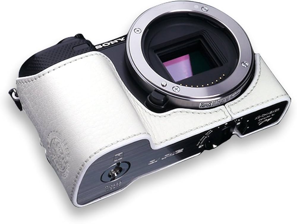 Amazon | GARIZ SONY NEX-5R用 本革カメラケース XS-CHNEX5RW ホワイト