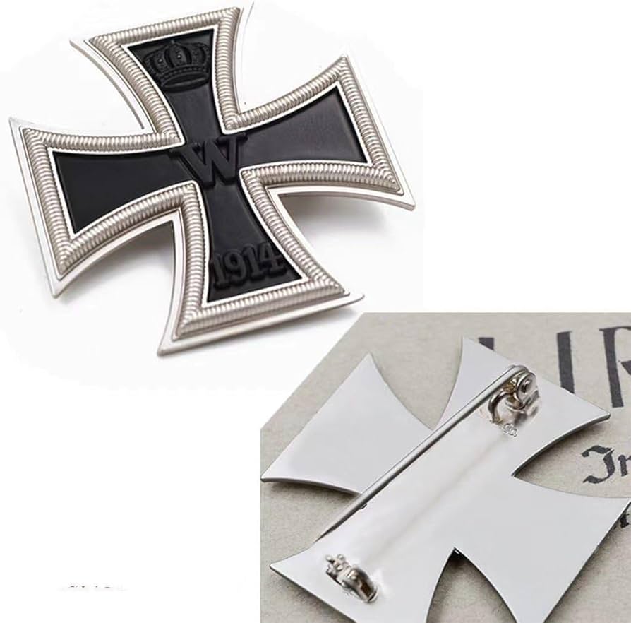Amazon | WW1 ドイツ軍 一級鉄十字章 1914 第一次世界大戦 鉄十字勲章