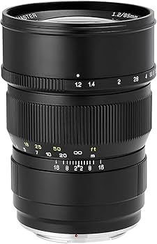Amazon.co.jp: 中一光学 SPEEDMASTER 85mm F1.2 RFマウント EOS-R