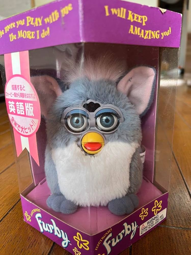 ファービー2 コーヒークリーム 緑目 英語 1077 動作確認済み