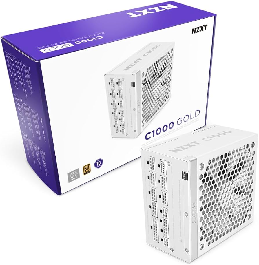 Amazon.com: NZXT C1000 Gold ATX 3.1 - Fully Modular Low-Noise PC