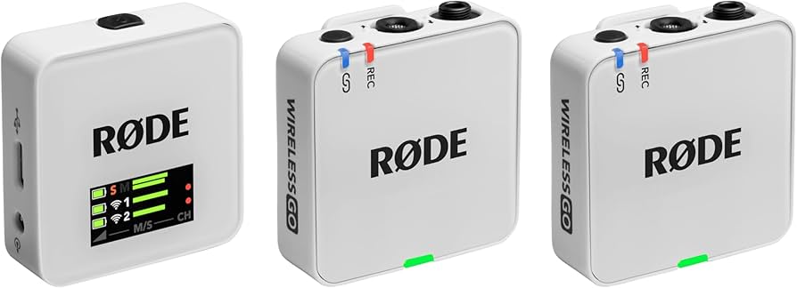 Amazon.com: RØDE Wireless GO (Gen 3) – Compact Wireless Mic