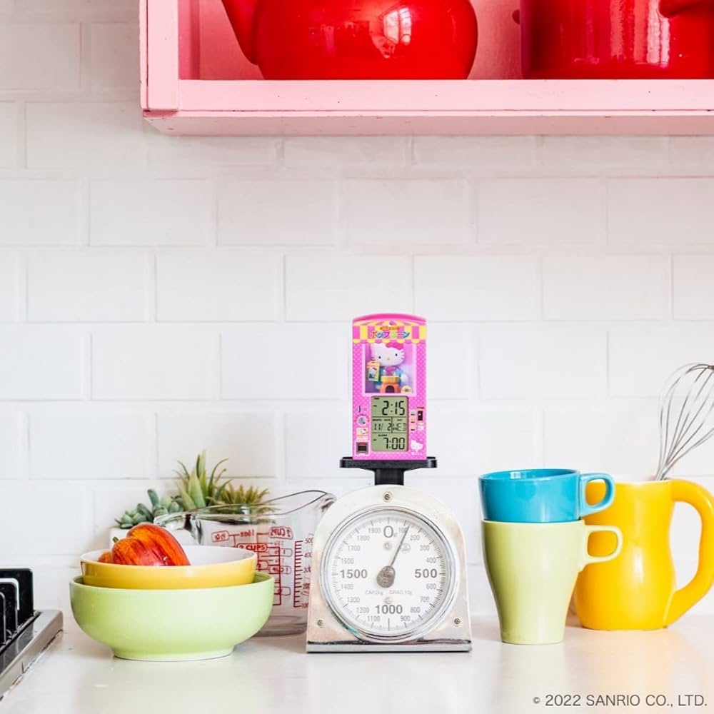 Amazon.co.jp: ハローキティのポンポンパック目覚まし時計BOOK