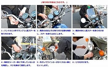 Amazon | Z-FATHER 旭風防 クリア(緑布タレ) | スクリーン本体 | 車