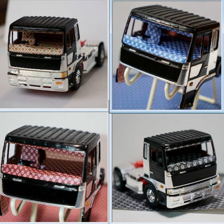 Amazon.co.jp: デコトラプラモデル作製用金華山シール4種類セット（a4