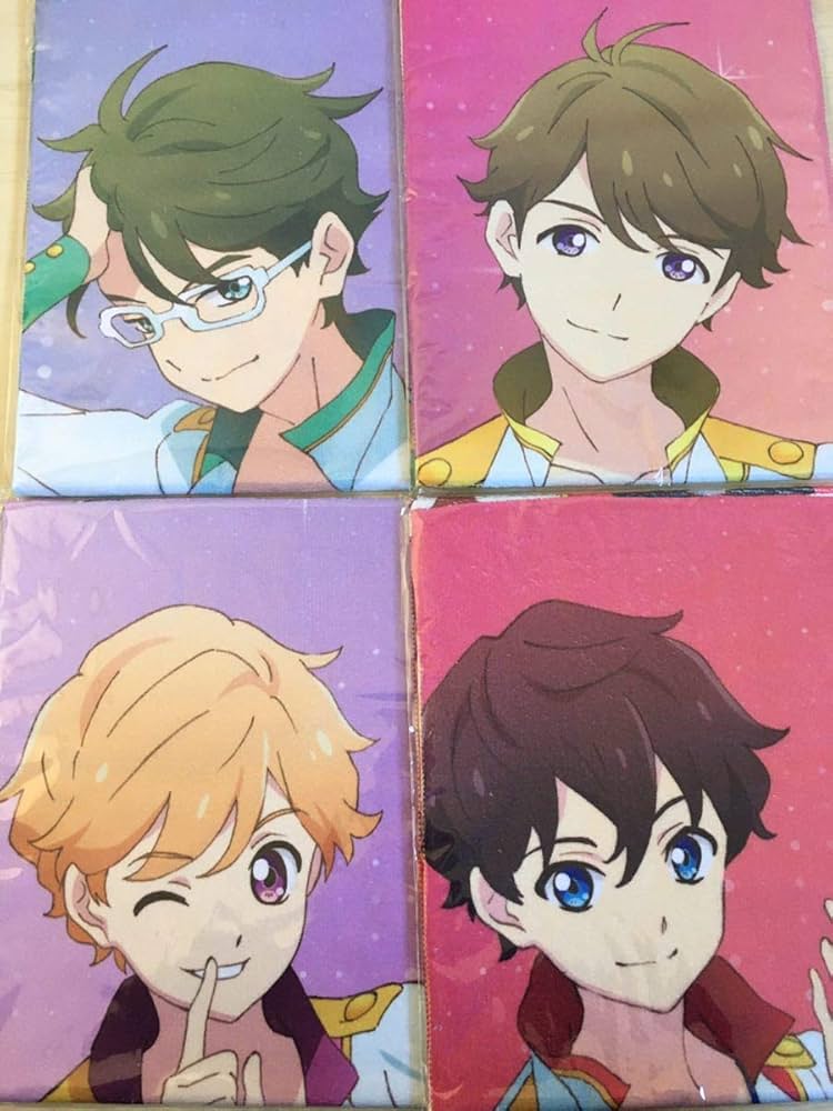 Amazon.co.jp: アイカツスターズ 感謝祭 好きって気持ちタオル M4 4個