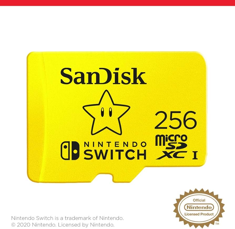 Amazon.com: SanDisk 256GB microSDXC-Card, Licensed for Nintendo