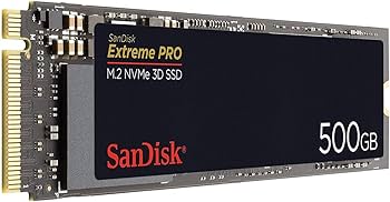 Amazon.com: SanDisk Extreme PRO M.2 NVMe 3D SSD - 500GB : Electronics