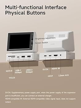Amazon.com: Hagibis 3.5inch IPS USB Mini Screen with USB C Hub