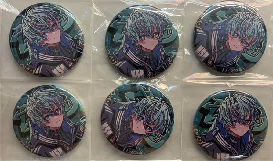 Amazon.co.jp: シクフォニ 缶バッジ 第1弾 雨乃こさめくん×6 SWG