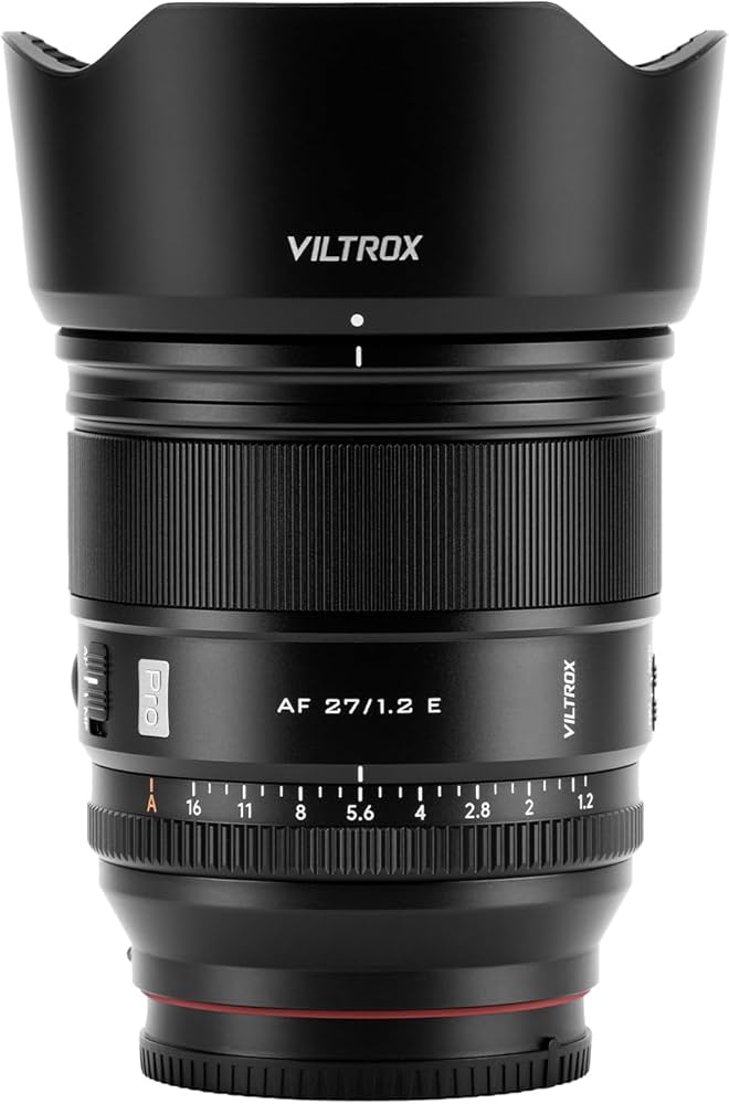 Amazon.co.jp: Viltrox AF 27mm F1.2 Pro 中望遠 単焦点レンズ