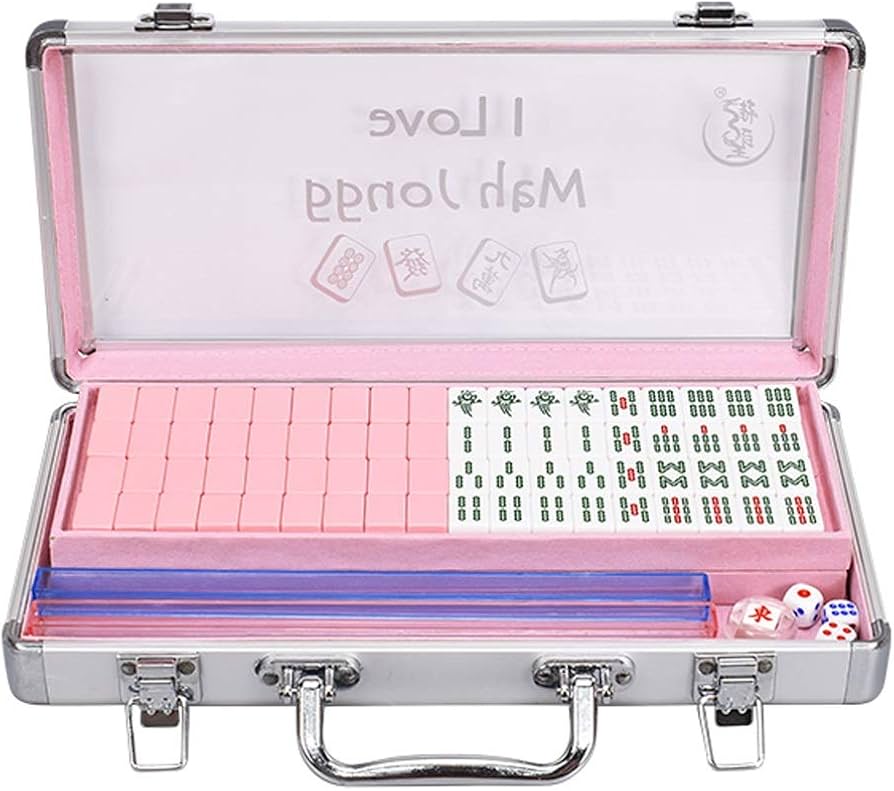 Amazon | CHJBD 麻雀牌 マージャン 麻雀セット ミニ144麻雀タイル