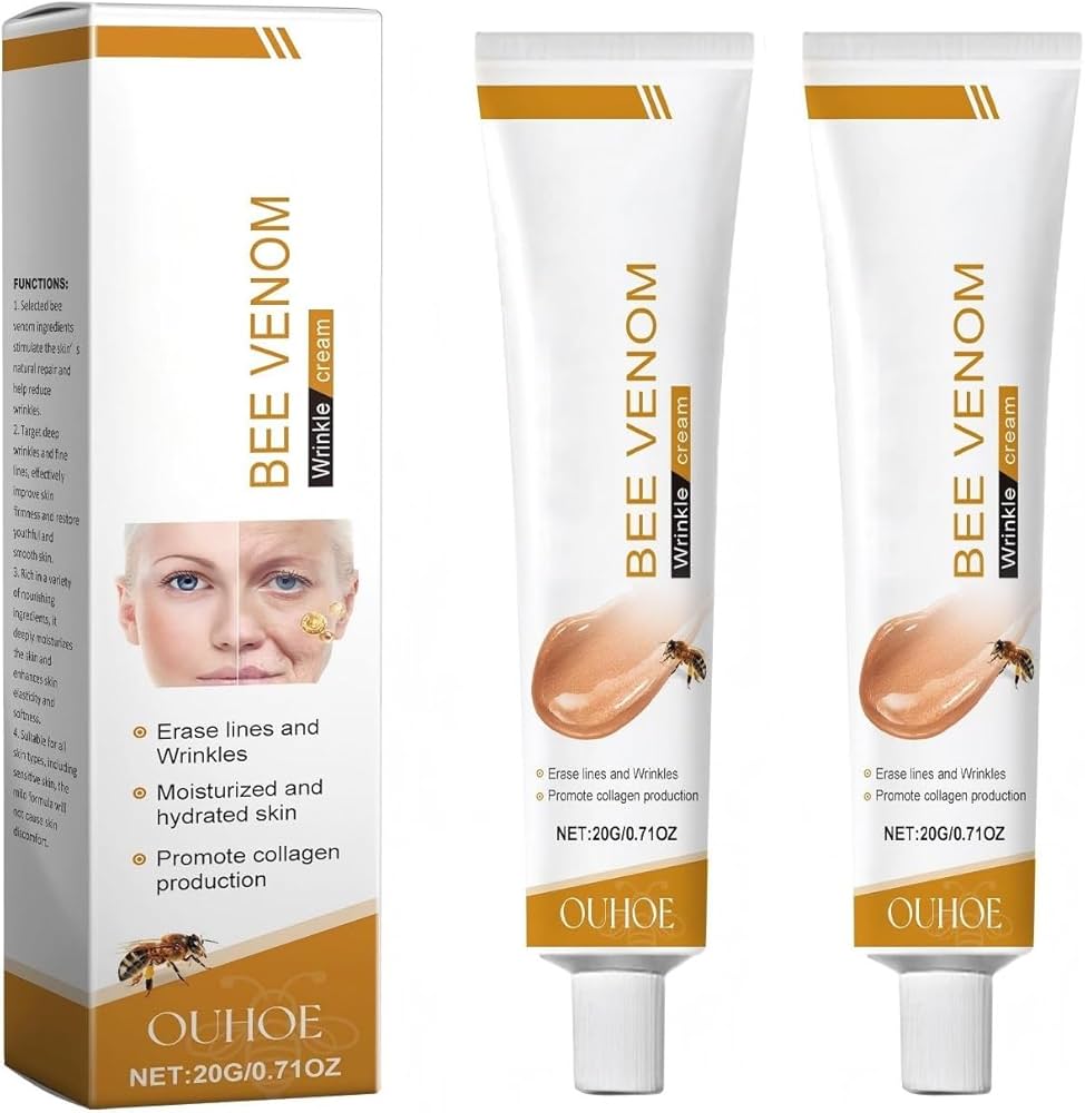 Amazon.com : ZXZTSM 2 Pcs BotoxBee Venom Cream, Anti-Aging,Wrinkle