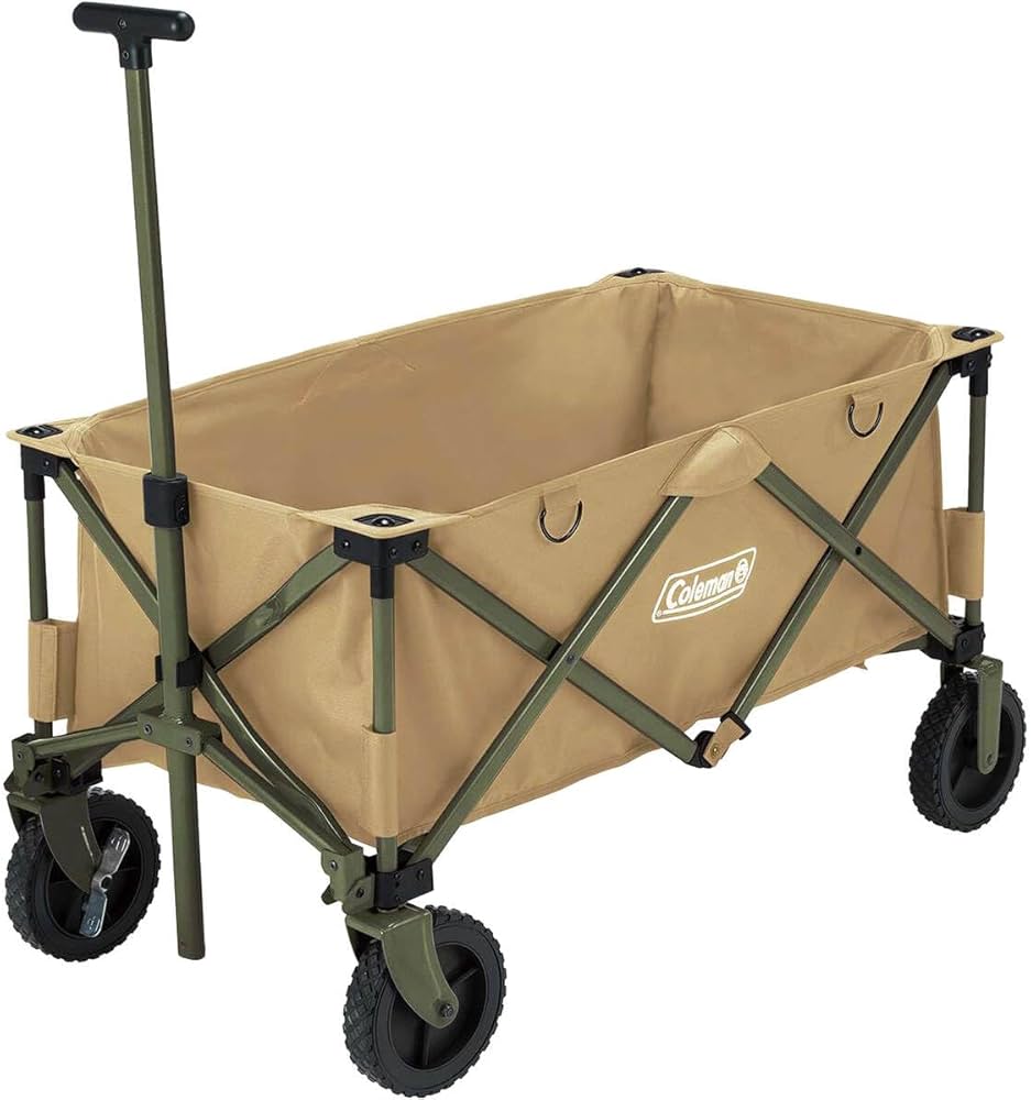 Amazon | [コールマン] キャンプ用品 アウトドアワゴン サンド