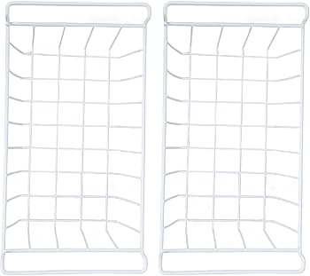 Amazon.co.jp: 冷凍庫収納ビン、パントリー用スチールホワイトPE