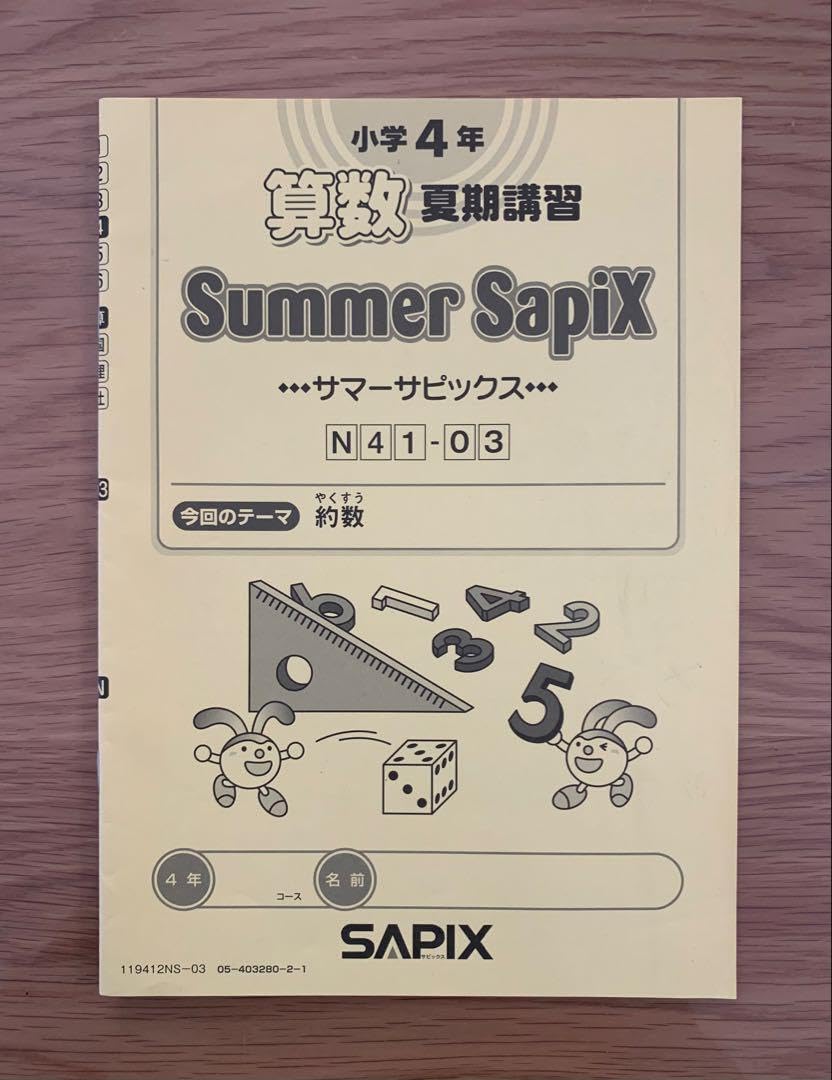 ☆2024受験】【国語平常1年分】Sapix4年 国語 平常Bテキスト一式 2024