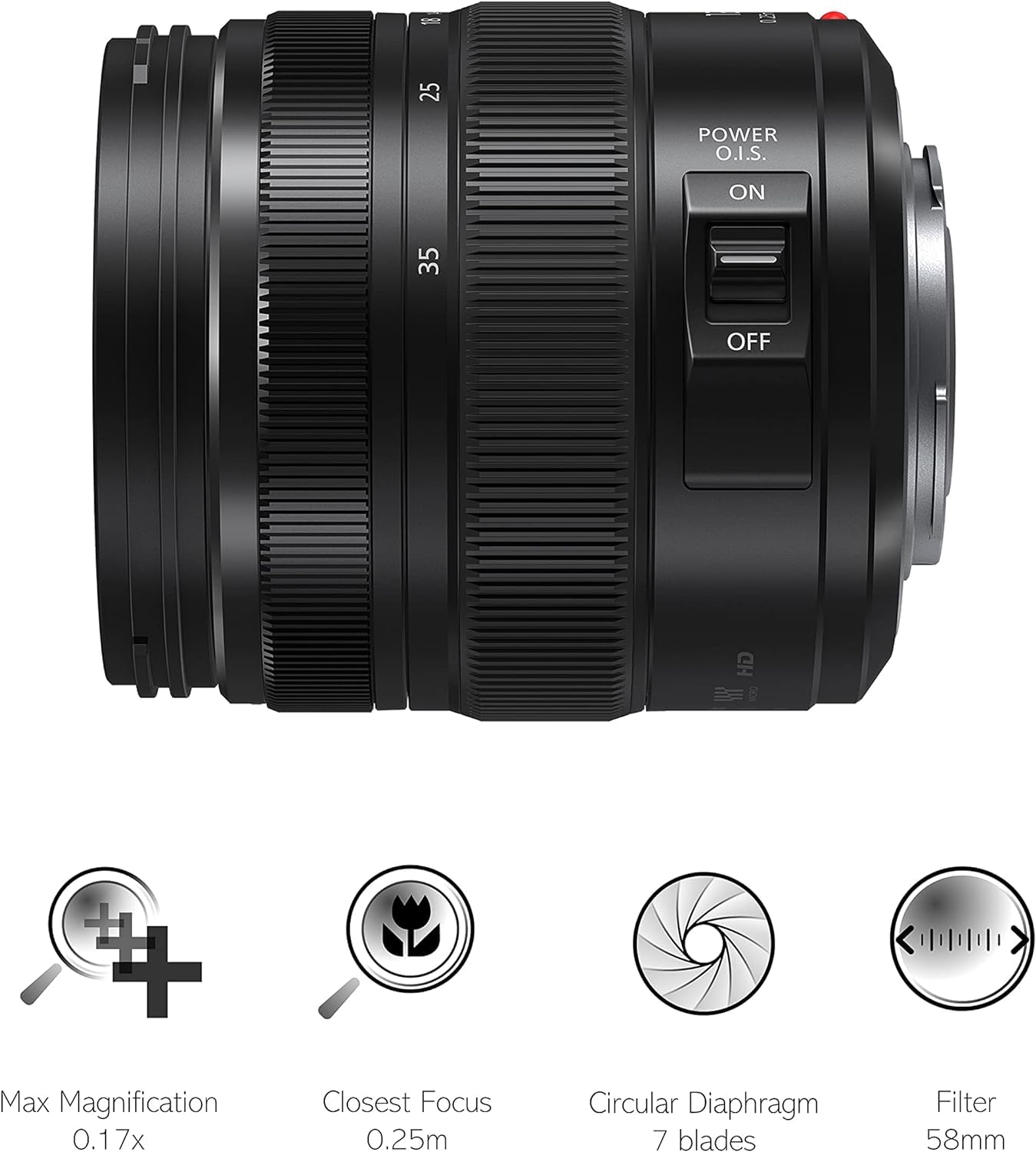 ゴソク】Panasonic H-HS12035 レンズ 12-35mm Panasonic LUMIX G X