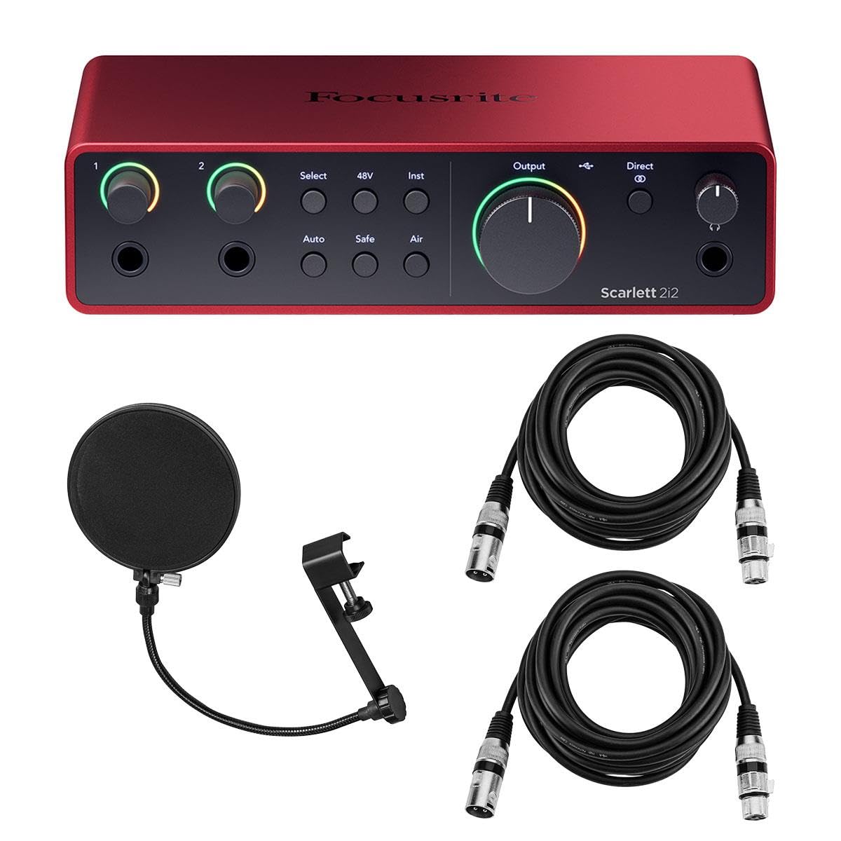 Amazon.com: Focusrite Scarlett 2i2 4th Gen USB Audio Interface
