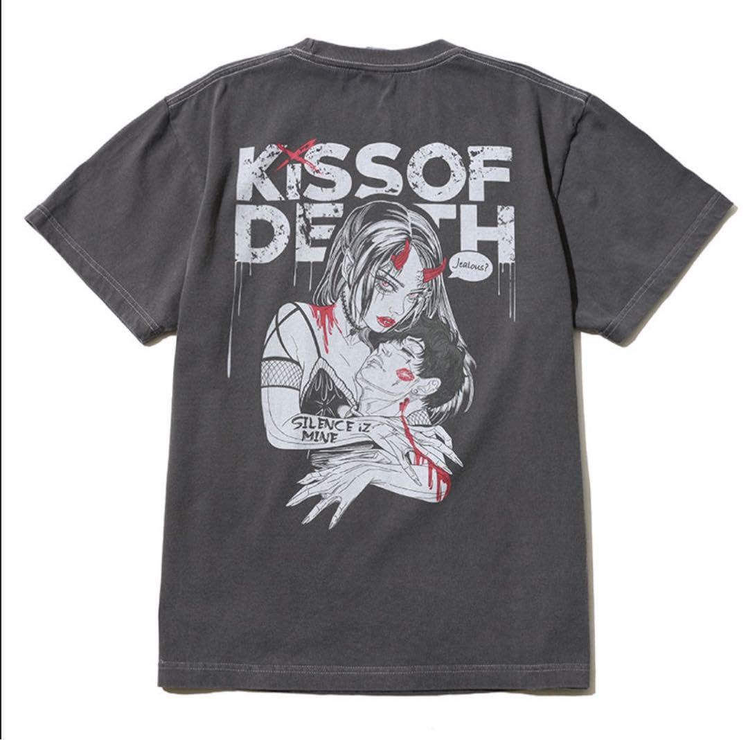 Amazon.co.jp: SiM ”KiSS OF DEATH” ヴィンテージスタイル Tee Lサイズ